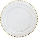 Wholesale Glass Charger Plate PZ-009 - Image 2